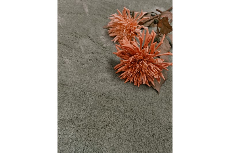 Softina Wilton-tæppe Rundt 160 cm - Grøn - Tekstiler - Tæpper - Moderne tæppe - Mønstrede tæpper