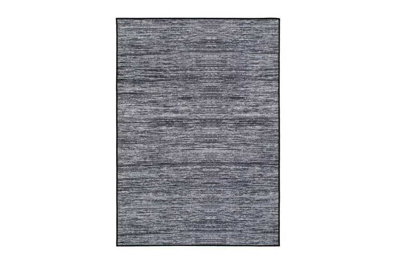 Struktur Tæppe 200x290 cm - Sort - Tekstiler - Tæpper - Moderne tæppe - Mønstrede tæpper