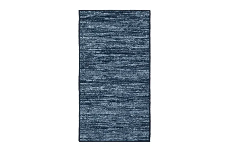 Struktur Tæppe 80x150 cm - Navy - Tekstiler - Tæpper - Moderne tæppe - Mønstrede tæpper