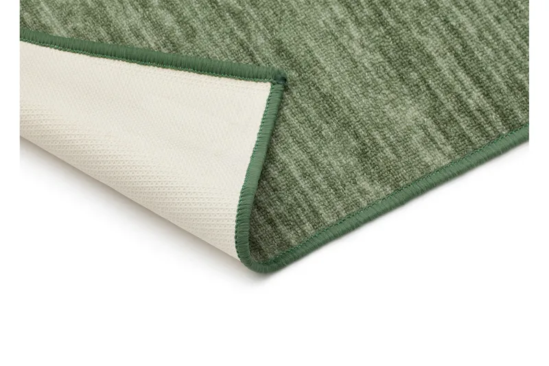 Struktur Tæppe 80x250 cm - Grøn - Tekstiler - Tæpper - Moderne tæppe - Mønstrede tæpper