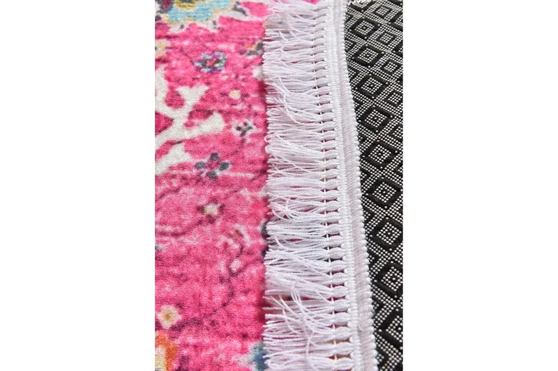 Terugblik Tæppe 120x180 cm - Flerfarvet/Velour - Tekstiler - Tæpper - Moderne tæppe - Mønstrede tæpper