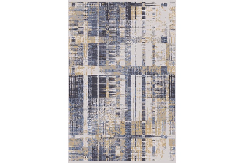 Tolunay Tæppe 100x150 cm - Flerfarvet - Tekstiler - Tæpper - Moderne tæppe - Mønstrede tæpper