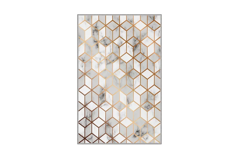 Tolunay Tæppe 100x200 cm, Flerfarvet