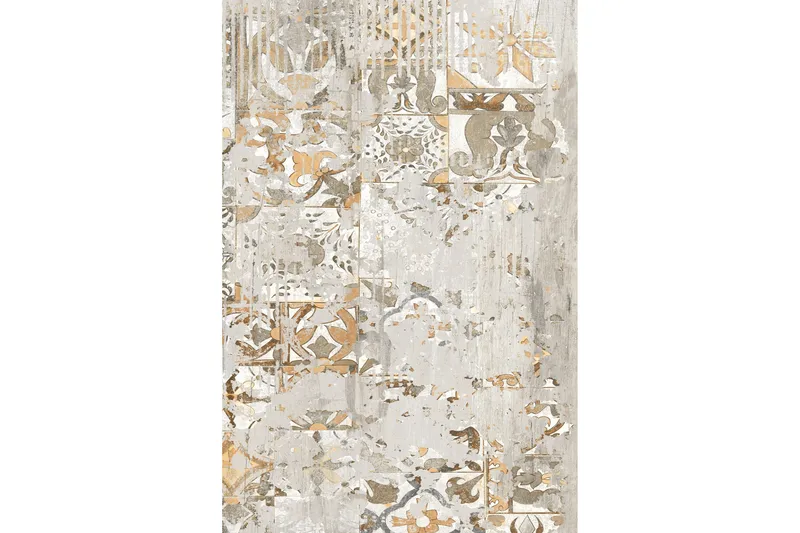 Tolunay Tæppe 100x200 cm, Flerfarvet