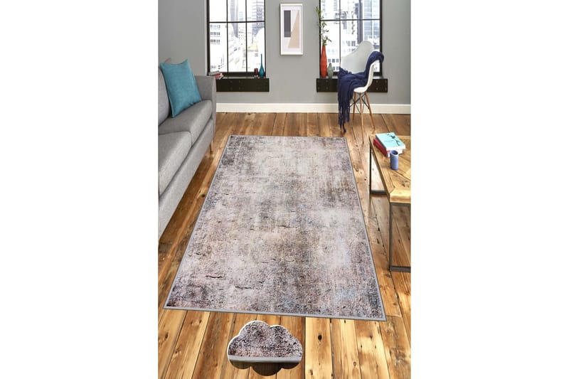 Tolunay Tæppe 100x200 cm - Flerfarvet - Tekstiler - Tæpper - Moderne tæppe - Mønstrede tæpper