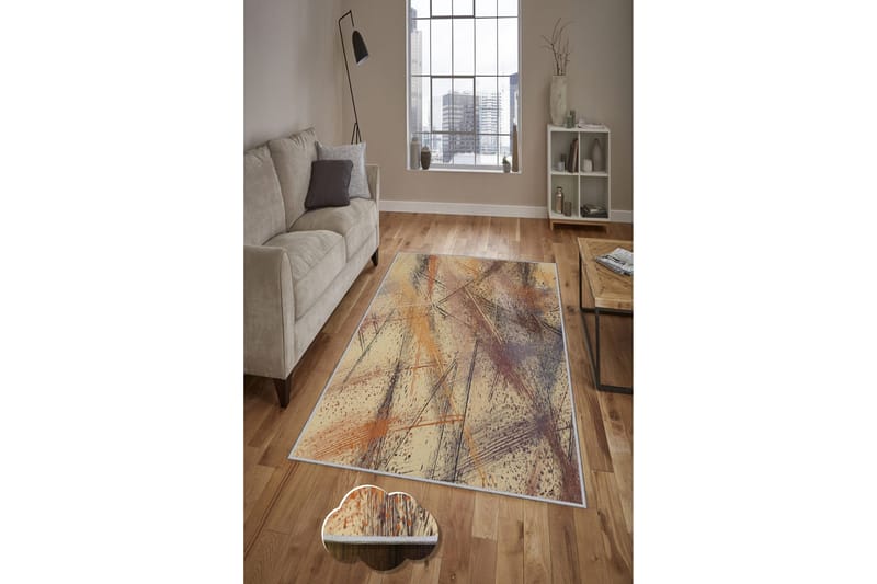 Tolunay Tæppe 120x180 cm - Flerfarvet - Tekstiler - Tæpper - Moderne tæppe - Mønstrede tæpper