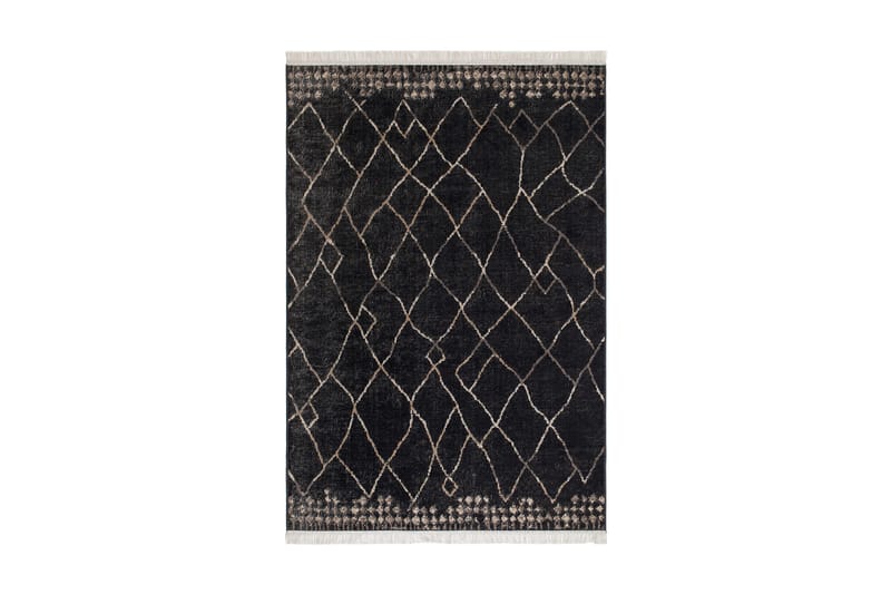 Tulum Berber Wiltontæppe 160x230 cm - Grafit - Wiltontæpper - Mønstrede tæpper