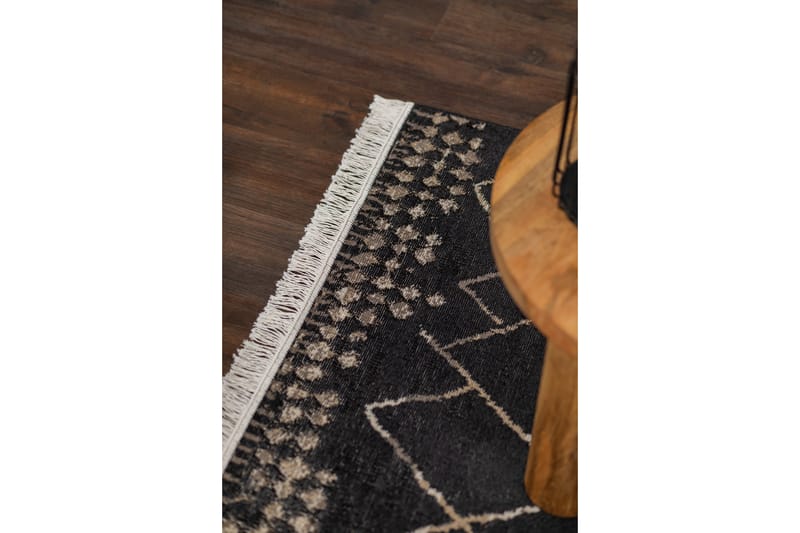 Tulum Berber Wiltontæppe 160x230 cm - Grafit - Wiltontæpper - Mønstrede tæpper