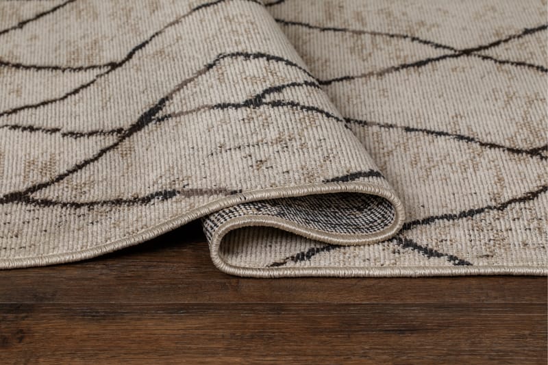 Tulum Berber Wiltontæppe 200x290 cm - Cremehvid - Wiltontæpper - Mønstrede tæpper