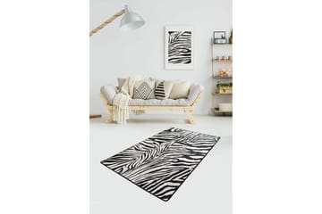 Ulphe Tæppe 100x200 cm - Flerfarvet/Velour - Tekstiler - Tæpper - Moderne tæppe - Mønstrede tæpper