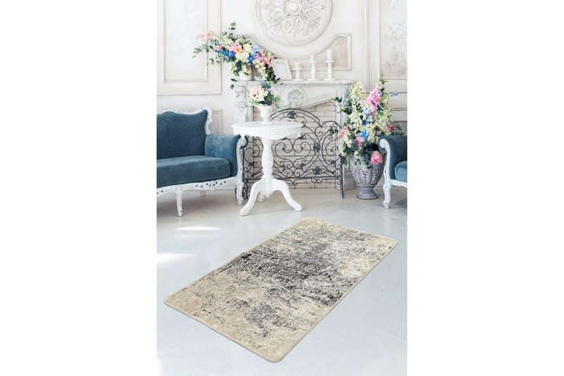 Umboni Tæppe 120x180 cm, Flerfarvet/Velour