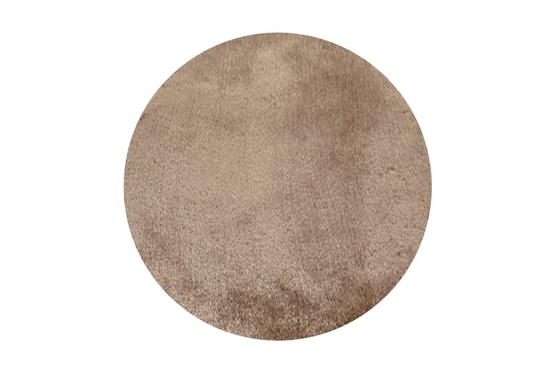 Vigentino Tæppe Rund 90 cm, Beige/Akryl