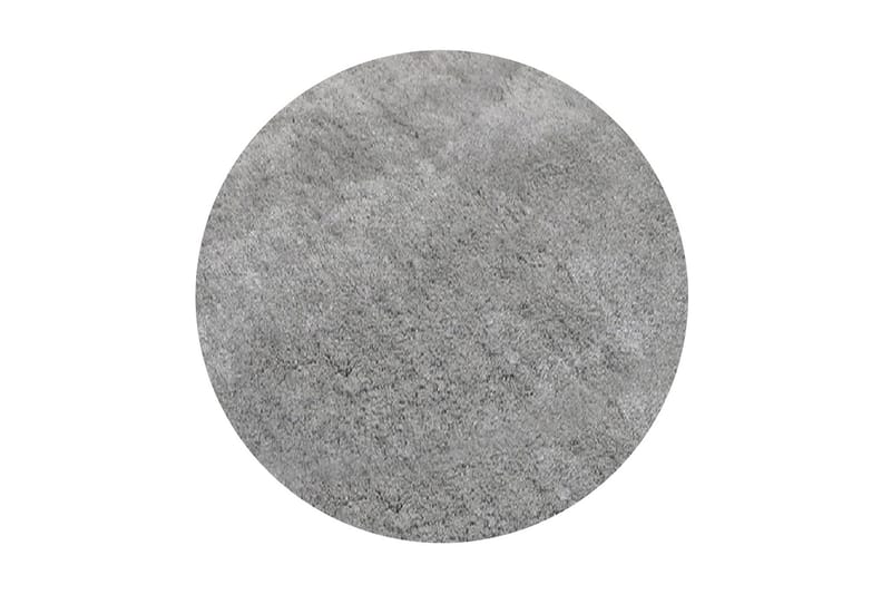 Vigentino Tæppe Rund 90 cm, Grå/Akryl