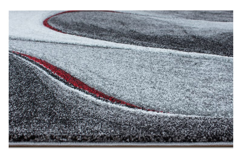 Volter 200x290 Gulvtæppe - Rød - Wiltontæpper - Mønstrede tæpper
