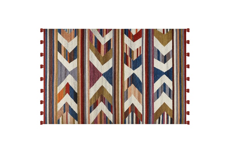 Mrgashat Uldtæppe 200x300 cm, Blå