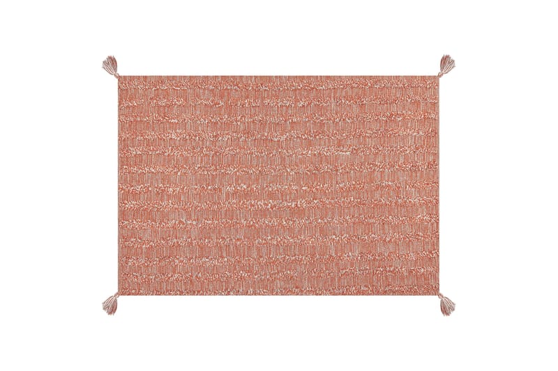 Mugla Ryetæppe 140x200 cm, Orange