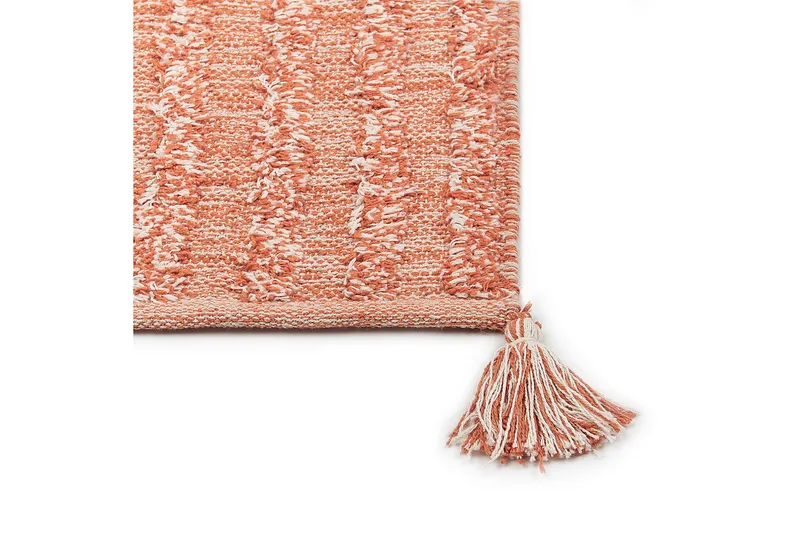 Mugla Ryetæppe 160x230 cm - Orange - Tekstiler - Tæpper - Moderne tæppe - Ryatæpper