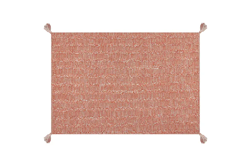 Mugla Ryetæppe 160x230 cm, Orange