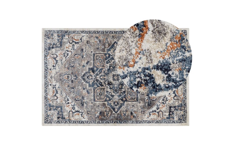 Nerkin Ryetæppe 200x300 cm - Beige - Tekstiler - Tæpper - Moderne tæppe - Ryatæpper