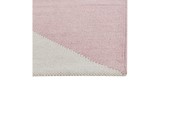 Nizip Ryetæppe 160x230 cm - Rosa - Tekstiler - Tæpper - Moderne tæppe - Ryatæpper