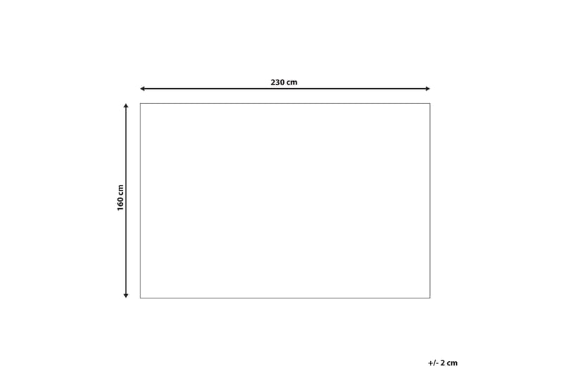 Nizip Ryetæppe 160x230 cm - Rosa - Tekstiler - Tæpper - Moderne tæppe - Ryatæpper