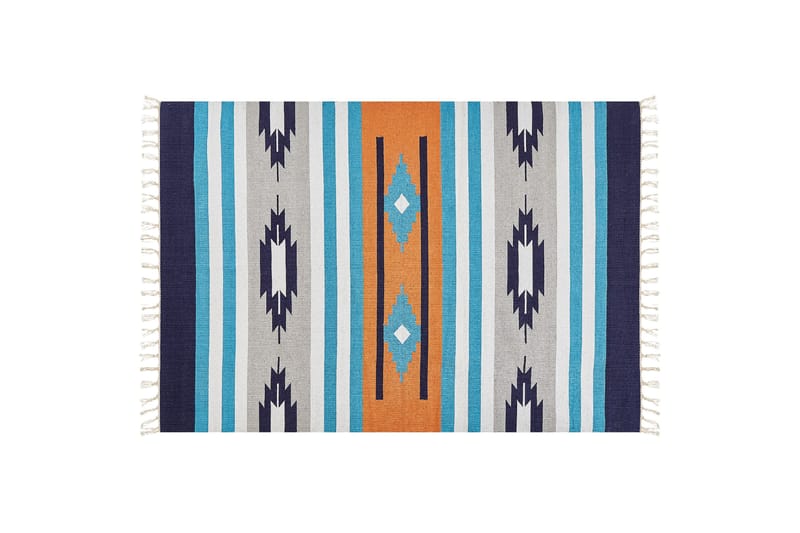 Noratus Bomuldstæppe 200x300 cm, Blå