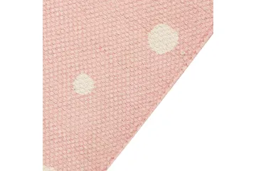 Pengkol Bomuldstæppe 80x150 cm - Rosa - Tekstiler - Børnetekstiler - Børnetæpper