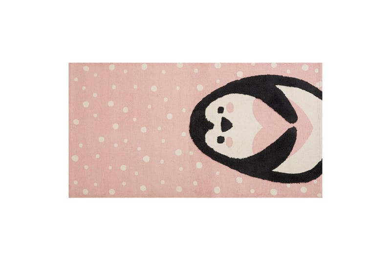 Pengkol Bomuldstæppe 80x150 cm, Rosa