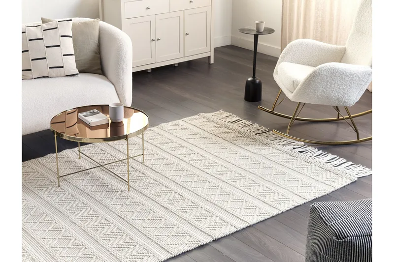 Pertek Uldtæppe 160x230 cm, Beige