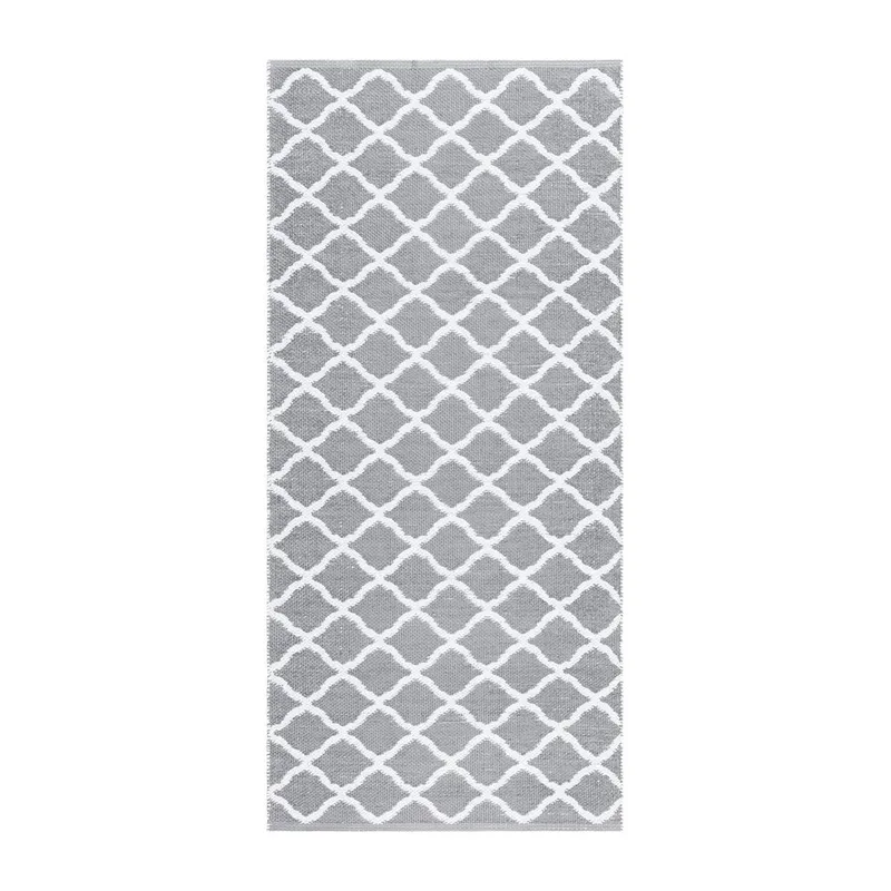 Plasttæppe Hilma Wave, 70x250 cm, Grå