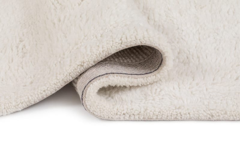 Pure Uldtæppe 170x240 cm Rektangulær - Creme - Tekstiler - Tæpper - Moderne tæppe - Uldtæppe