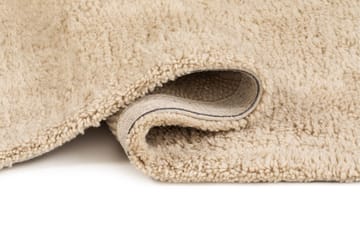 Pure Uldtæppe 200x300 cm Rektangulær - Beige - Tekstiler - Tæpper - Moderne tæppe - Uldtæppe