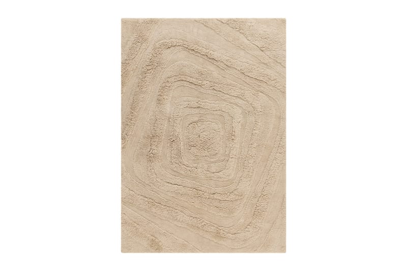 Pure Uldtæppe 200x300 cm Rektangulær, Beige
