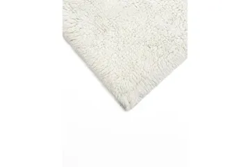 Pure Uldtæppe 200x300 cm Rektangulær - Creme - Tekstiler - Tæpper - Moderne tæppe - Uldtæppe