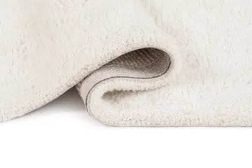 Pure Uldtæppe 200x300 cm Rektangulær - Creme - Tekstiler - Tæpper - Moderne tæppe - Uldtæppe
