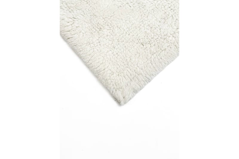 Pure Uldtæppe 200x300 cm Rektangulær - Creme - Tekstiler - Tæpper - Moderne tæppe - Uldtæppe