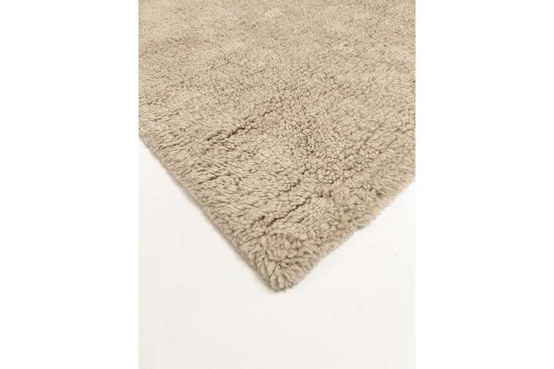 Pure Uldtæppe 240x340 cm Rektangulær - Beige - Tekstiler - Tæpper - Moderne tæppe - Uldtæppe
