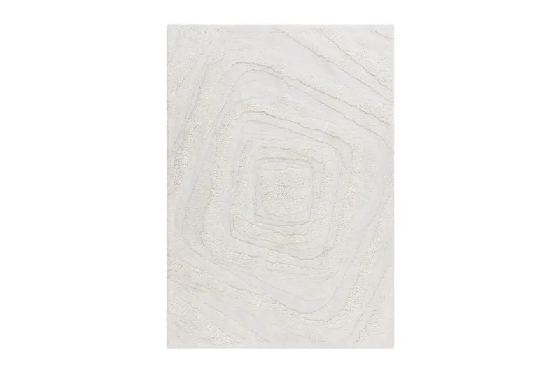 Pure Uldtæppe 240x340 cm Rektangulær - Creme - Tekstiler - Tæpper - Moderne tæppe - Uldtæppe