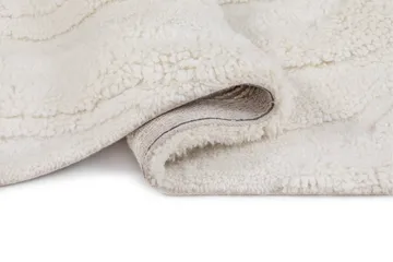 Pure Uldtæppe 240x340 cm Rektangulær - Creme - Tekstiler - Tæpper - Moderne tæppe - Uldtæppe