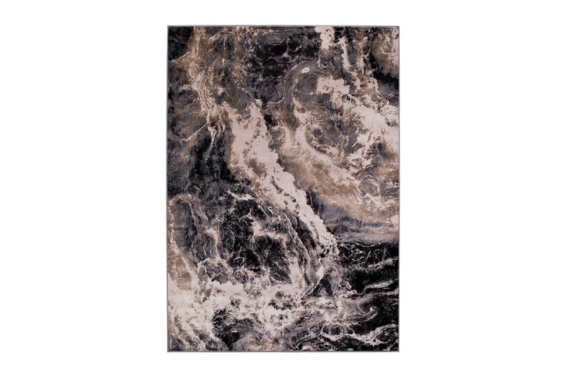 Raadvad Viskosetæppe 160x230 cm - Sort - Viskosetæpper & kunstsilketæpper - Store tæpper