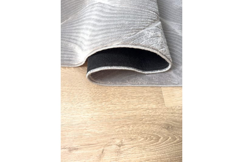 Ranjana Friezetæppe 160x230 cm Rektangulært - Grå - Tekstiler - Tæpper - Moderne tæppe - Wiltontæpper