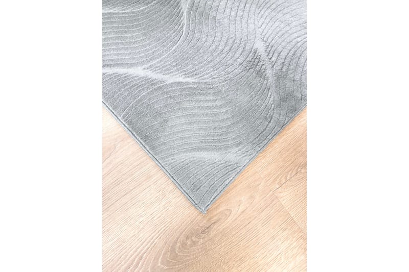 Ranjana Friezetæppe 200x290 cm Rektangulært - Grå - Tekstiler - Tæpper - Moderne tæppe - Wiltontæpper