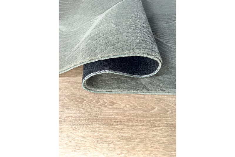 Ranjana Friezetæppe 80x150 cm Aflangt - Grøn - Tekstiler - Tæpper - Moderne tæppe - Wiltontæpper
