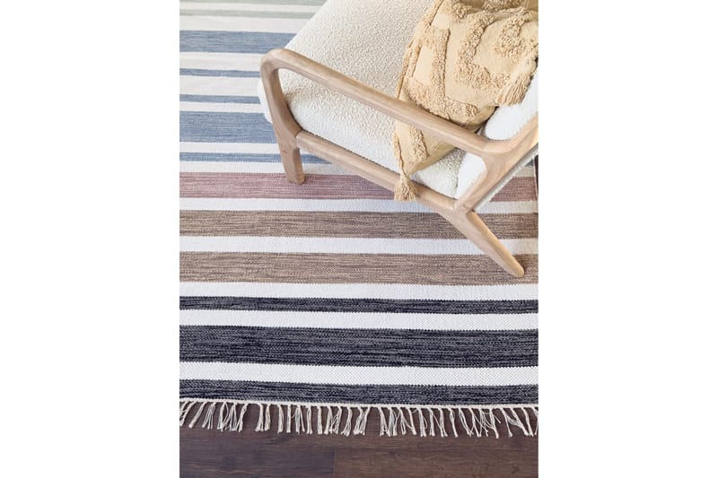 Rapeto Bomuldstæppe 140x200 cm Rektangulært - Flerfarvet - Tekstiler - Tæpper - Moderne tæppe - Bomuldstæpper