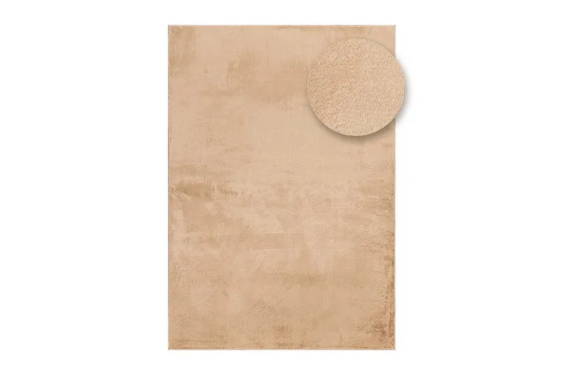 Relax Rektangulær Ryatæppe & Luggtæppe 140x200 cm - Taupe - Tekstiler - Tæpper - Moderne tæppe - Ryatæpper