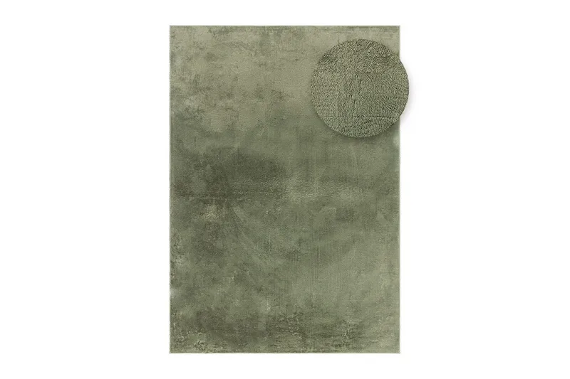 Relax Ryetæppe 140x200 cm - Grøn - Tekstiler - Tæpper - Moderne tæppe - Ryatæpper