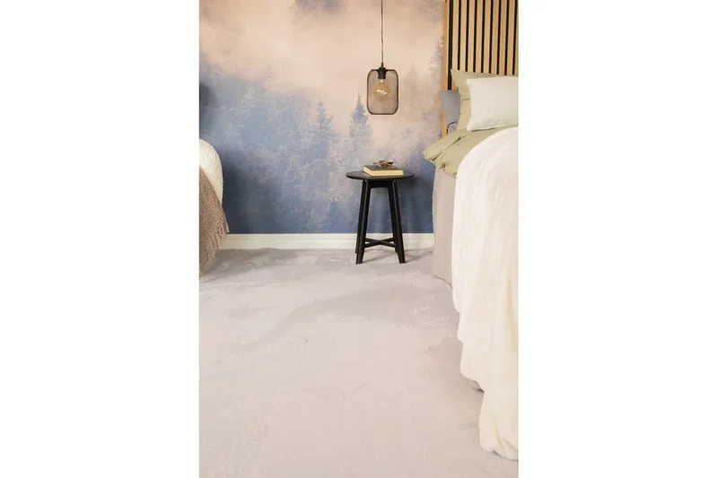 Relax Ryetæppe 140x200 cm - Sølv - Tekstiler - Tæpper - Moderne tæppe - Ryatæpper