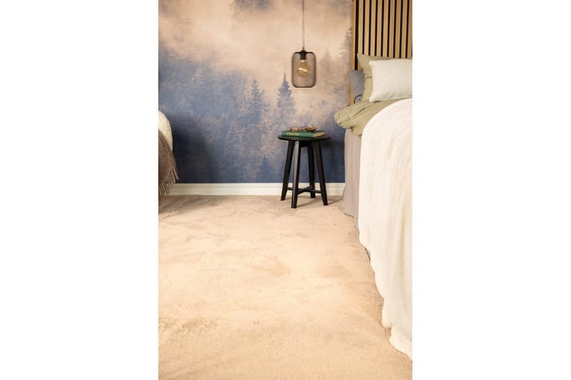 Relax Ryetæppe 140x200 cm - Taupe - Tekstiler - Tæpper - Moderne tæppe - Ryatæpper