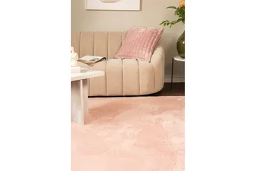 Relax Ryetæppe 200x290 cm - Lyserød - Tekstiler - Tæpper - Moderne tæppe - Ryatæpper