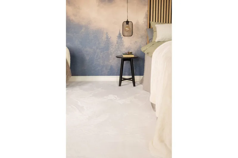 Relax Ryetæppe 240x340 cm - Hvid - Tekstiler - Tæpper - Moderne tæppe - Ryatæpper